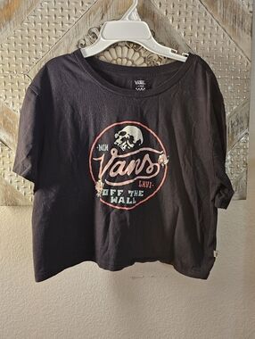 Womens Vans Crop Top Size L